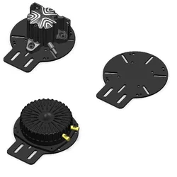 For Simulated Racing Game Aura Low frequency vibrator mounting plate Bass Shaker body vibration Dayton Mount Plate