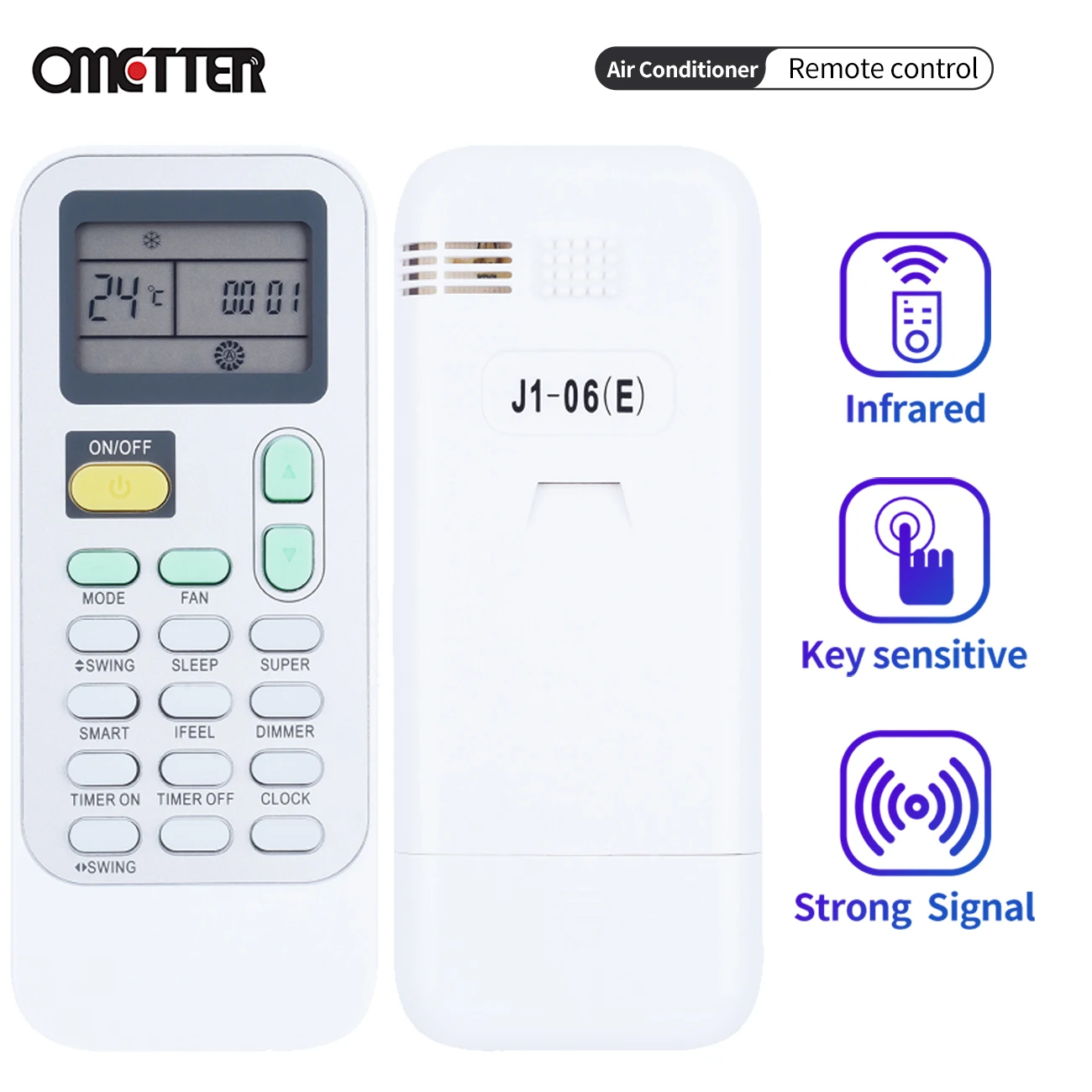 New J1-06(E) For Hisense Air Conditioner Remote Control J1-06 J1-06E