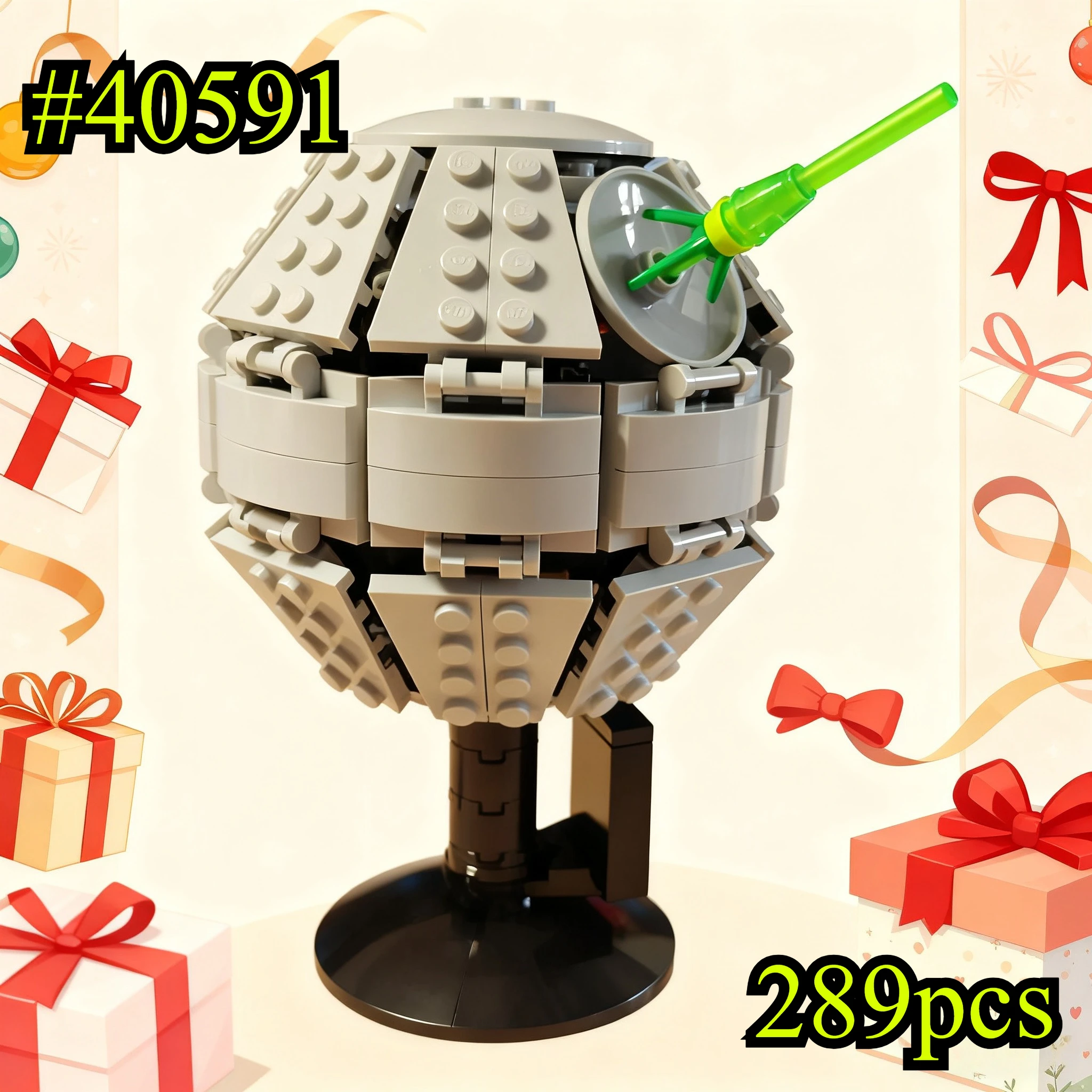 Conjuntos de blocos de construção Dead Satellite 40591 compatíveis com partículas Legoed adequadas para presentes de Natal 289 peças