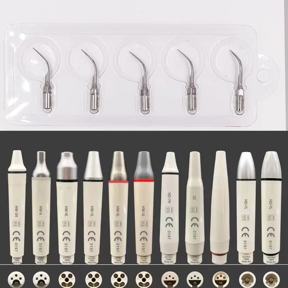 WOODPECKER dental cleaner working tip ultrasonic cleaning head (10pcs)