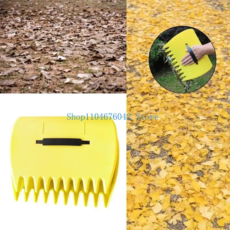 652F Leaves Collector Plastic Garden for Picking Up Leaves Grass Clippings