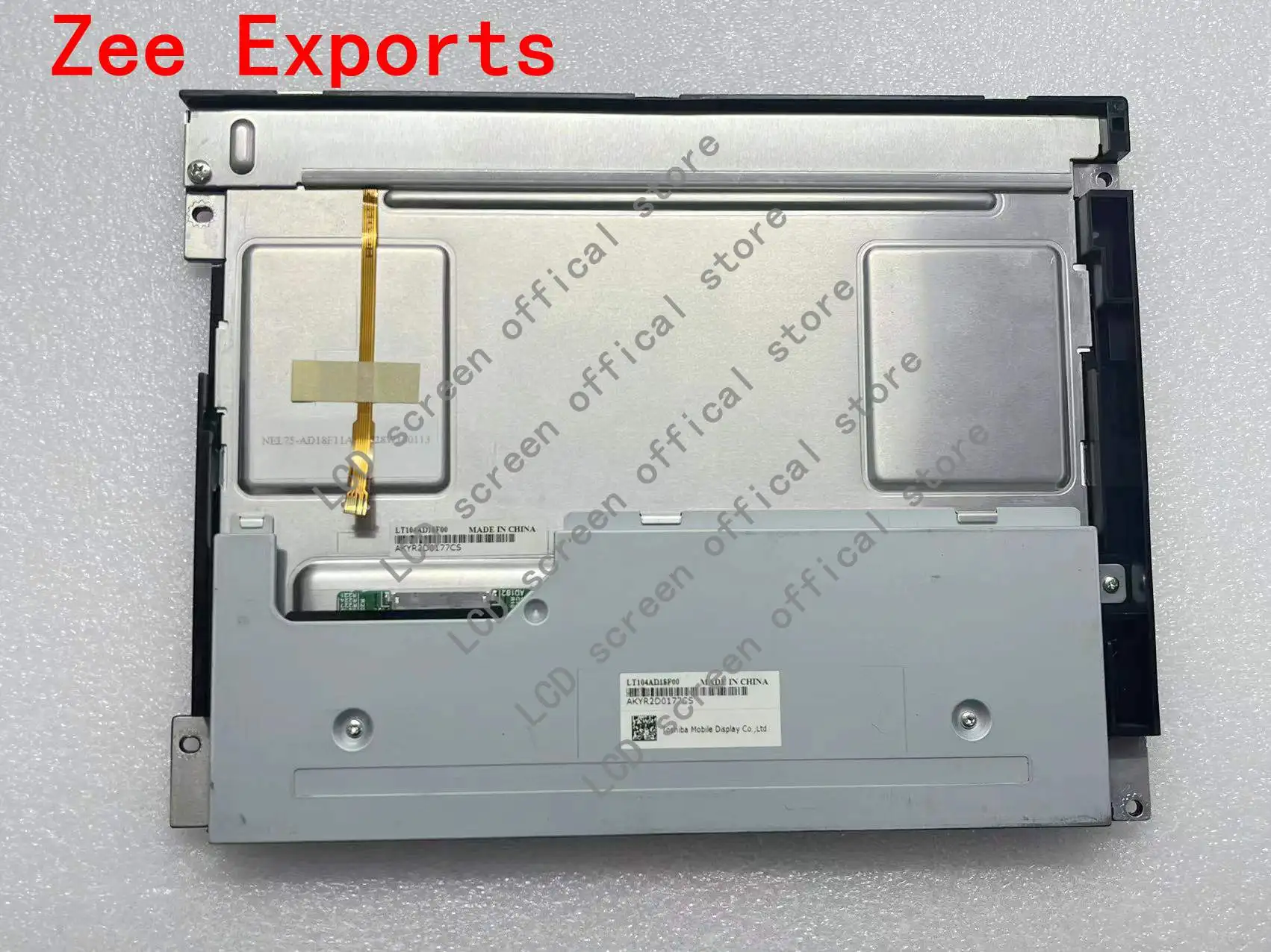 LT104AD18F00 oryginalny 10.4 Cal Panel wyświetlacza LCD do urządzeń przemysłowych 100% przetestowany jako dobry do wysyłki