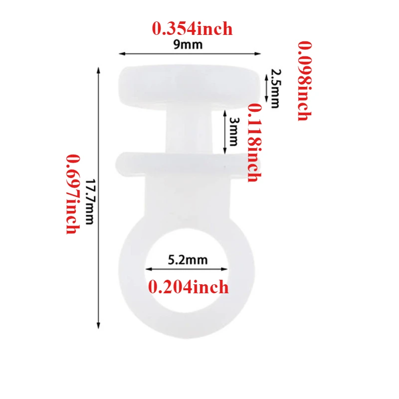 10/20/30Pcs Car Curtains Plastic Suspension Hooks Hanging Curtain Glider Hook Curtain Track Runners Fit