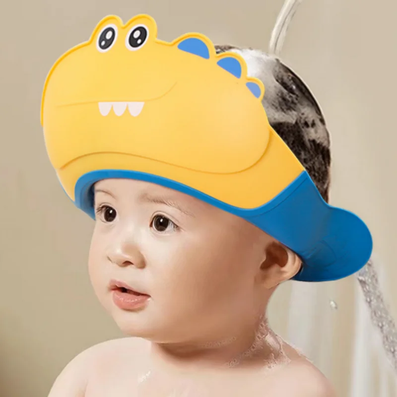 Baby Hair Washing Tool Children Water Blocking Cap Hair Washing Waterproof Ear Protection Child Bathing Cap Hair Washing Cap