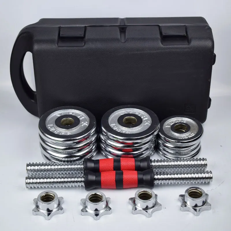 

Hot Sale Wholesale Manufacturer cheap Dumbbells For Sale Adjustable Dumbbell Weights Electroplated Chrome Dumbbells