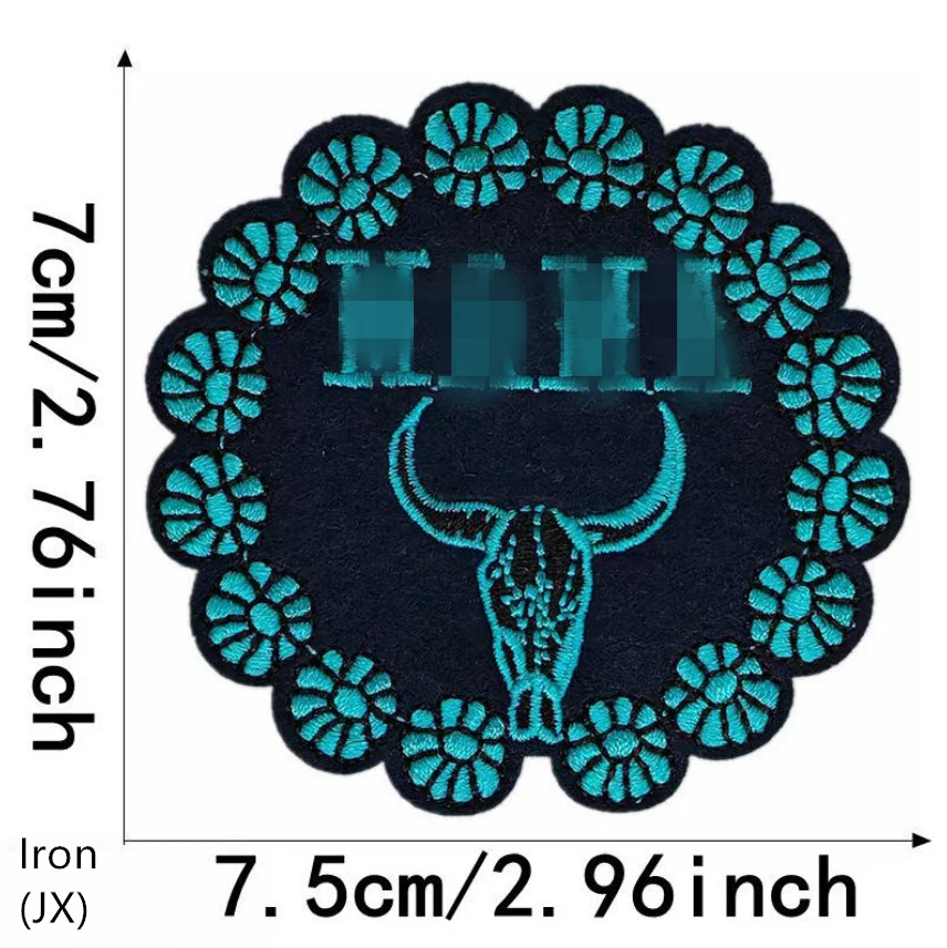 2025 New Patch 10 Pcs Popular Badges Embroidered Patches Iron On Clothing Hat Bag Shoe Repair Phone Gift Box Decor DIY