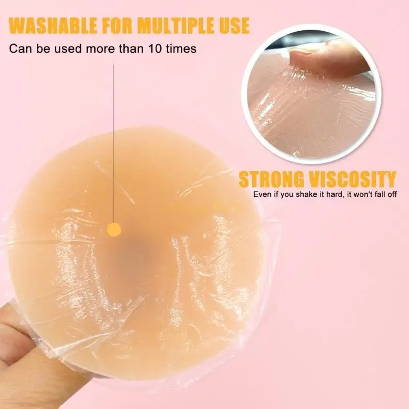 31bf Pétalas reutilizáveis ​​com mamilos Tampa silicone Tampa auto -adesiva Bust pastéis mamilo sutiã para