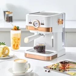 Machine à café expresso avec contrôle de température NTC, haute pression, extraction à température constante, vapeur, lait, mousse, 20 bars