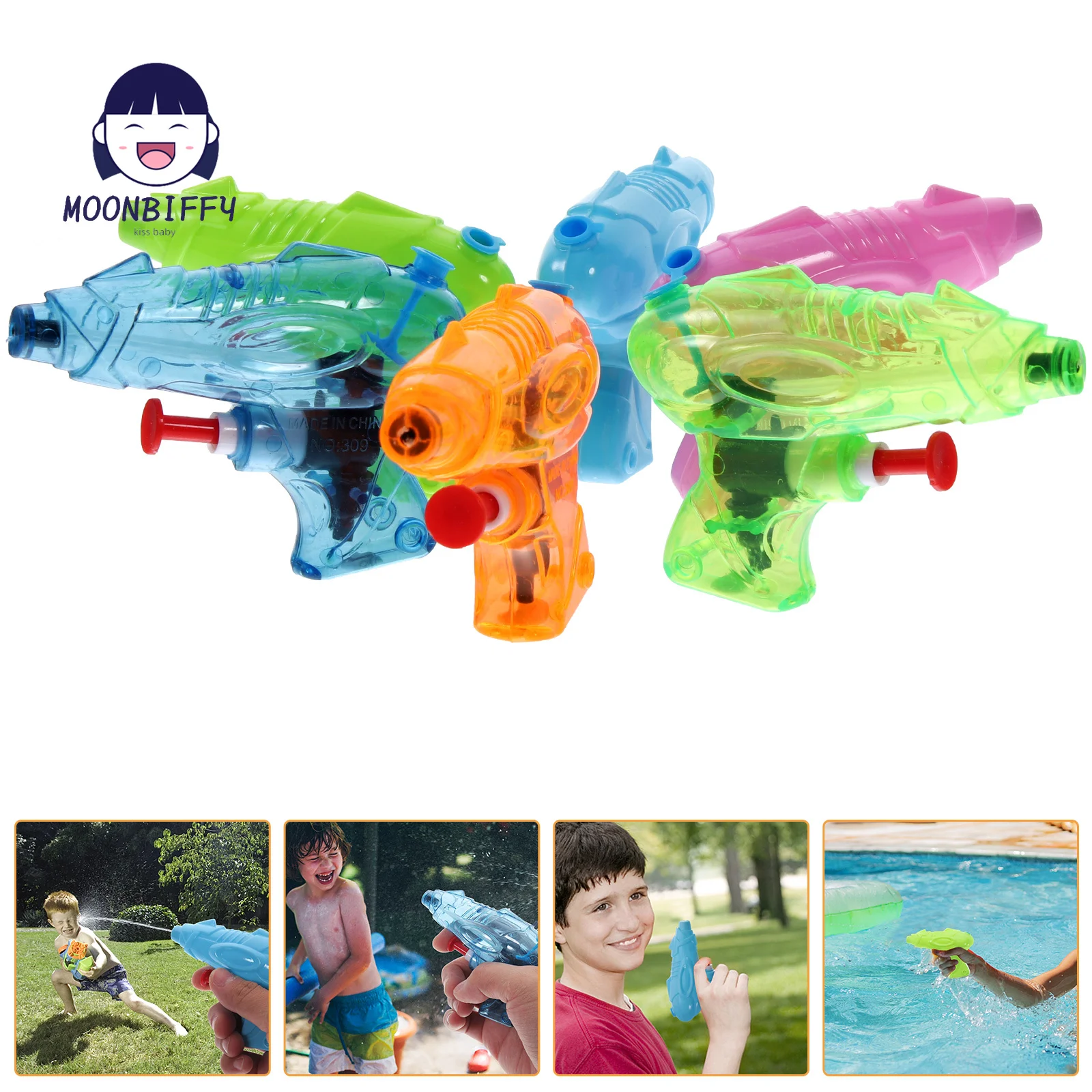 

5Pcs Mini Water Gun Children's Small Water Gun Mini Water Spray Gun Small Size Water Fighting Game Outdoor Toys Gun for Kids