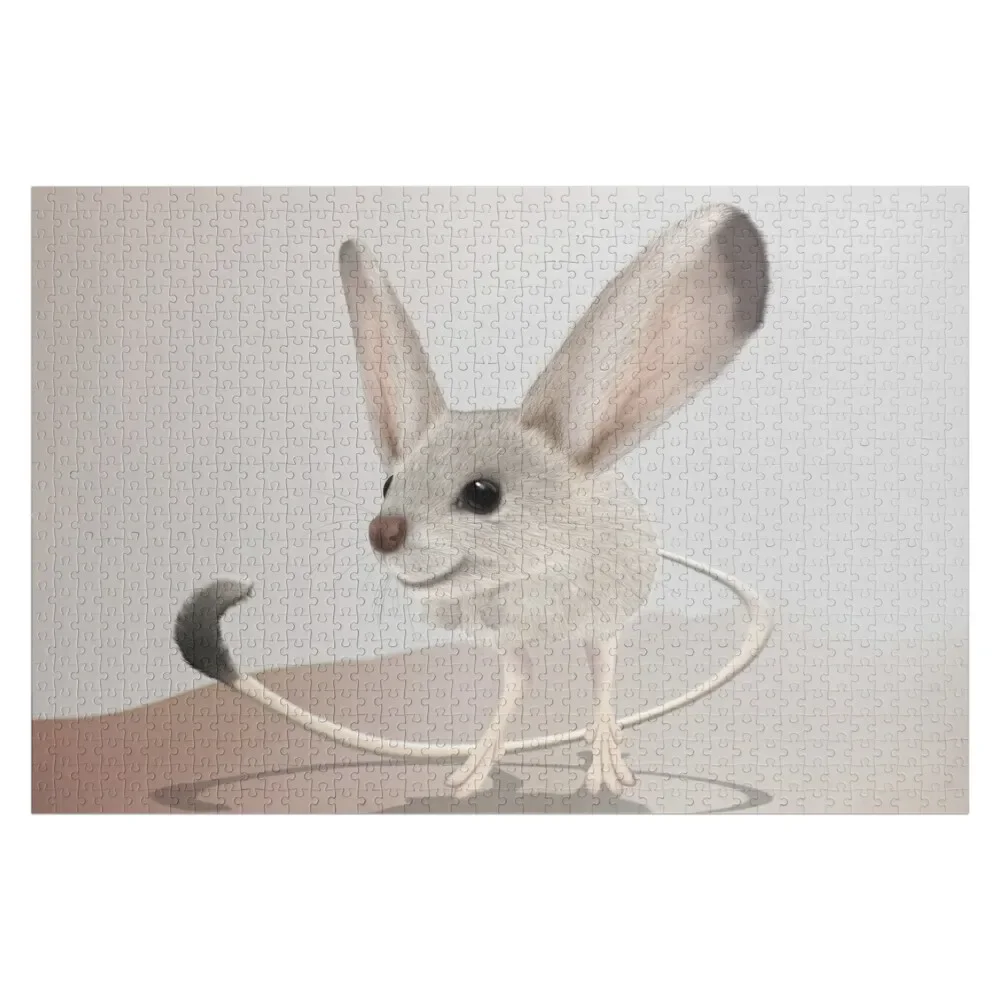 Jerboa Jigsaw Puzzle con foto personalizzata dipinti decorativi in legno Puzzle regalo fotografico personalizzato