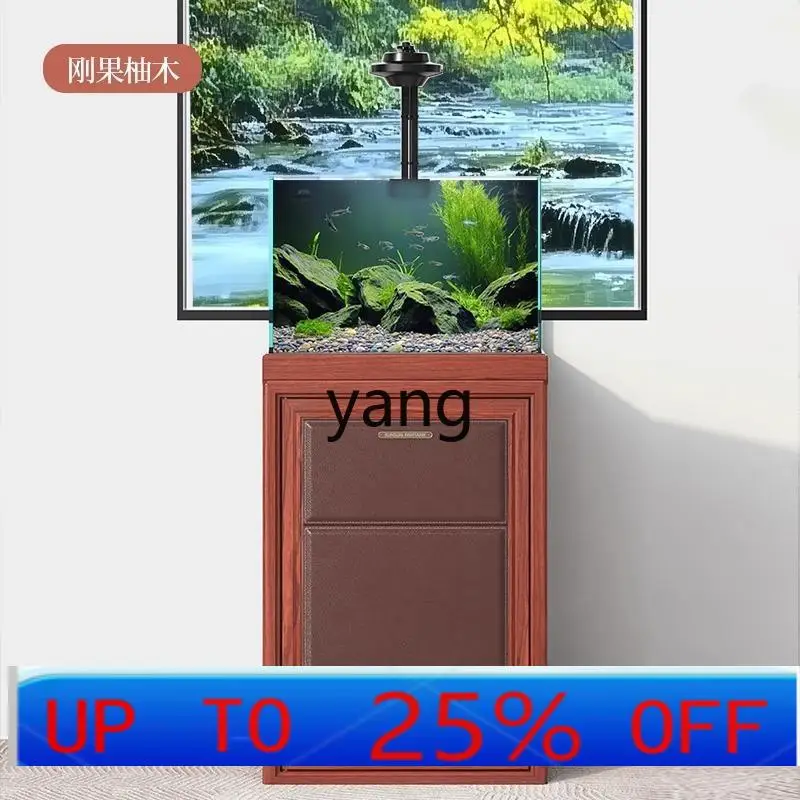 

lmm fish tank ultra-white glass small living room aquarium ecological glass landscaping grass tank