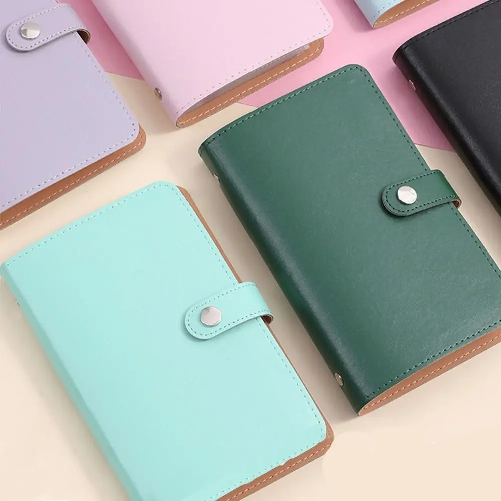 Clear $1000 Money Savings Challenge Binder Leather Waterproof 100 Envelop Savings Challenges Book Easy Fun Cash Budget Notebook