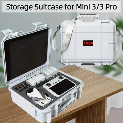 Para dji mavic mini 3 pro saco de armazenamento portátil ombro viagem transporte caso portátil para mavic mini 3 pro drone acessórios