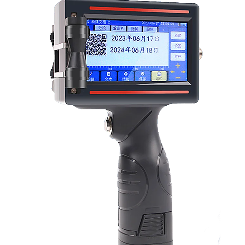 

Handheld Inkjet Printer Multilingual Interface 4.3-inch Touch Screen Coding Printing Machine For Paper Label Tube