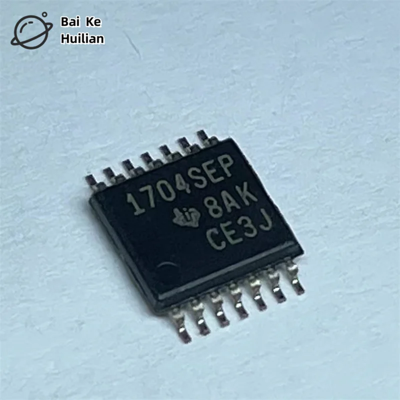 (10 pcs/lot)TLV1704AMPWPSEP screen printed 1704SEP dense pin TSSOP14 analog comparator chip