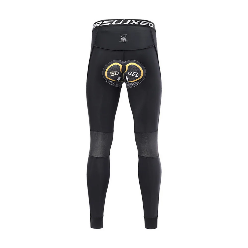 Arsuxeo Fietsbroek Heren Met 5d Gewatteerde Fiets Panty Fiets Compressie Hoge Elasticiteit Broek Ademende Reflecterende Broek