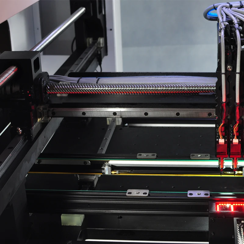 Stock in Germany Chip Mounting Machine LED Pick and Place Machine PCB Assembly Line wih 6 Heads and Grinding Miller