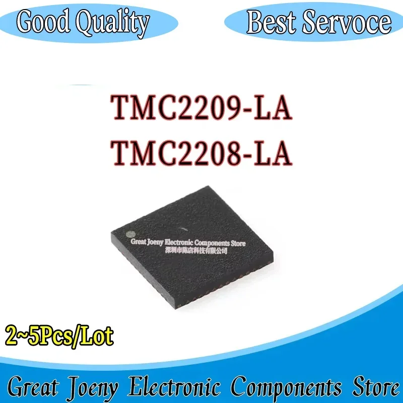 

(2-5piece) 100% Brand New Original TMC2209-LA TMC2208-LA TMC2209 LA TMC2208 LA QFN-28 Standard Version In Stock