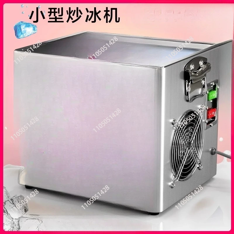 Tabletop Electric Fried Yogurt Maker Fried Ice cream Machine Home Fried Ice Cream Rolls  Fruit Machine Snack 220v
