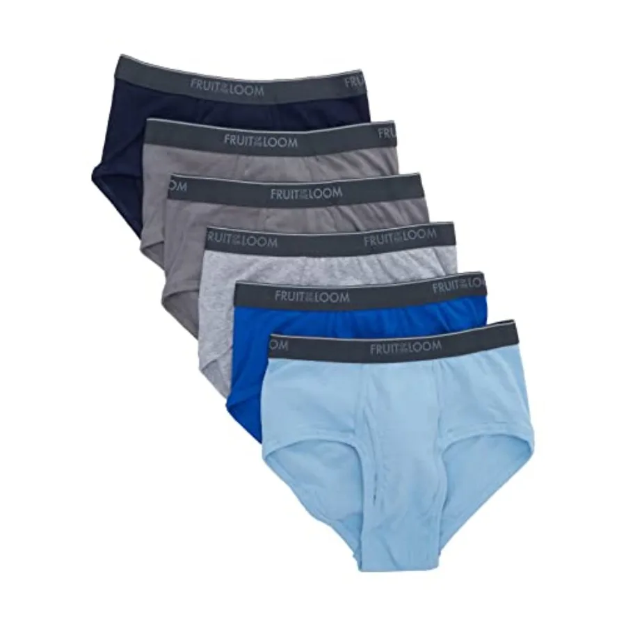

Fruit of the Loom Mens Fashion Briefs 6 pack