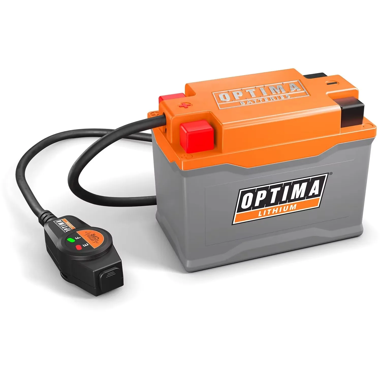 ® QUAD7 ORANGETOP® Lithium Battery - Built-in Engine Start Reserve with BMS and Powerlink Cable - 190 Cranking Amps