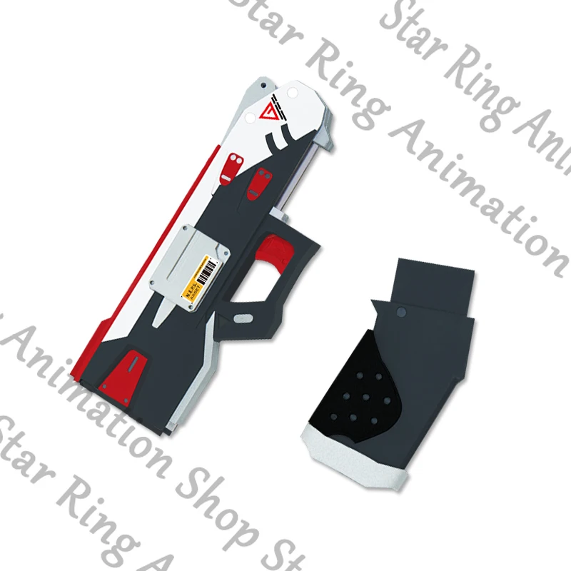 Zenless منطقة صفر تشو يوان أنيمي سلاح ثلاثية الأبعاد الطباعة PLA القاذف باعث الدعامة الملكية فستان تأثيري الكرتون هدية تزيين #4