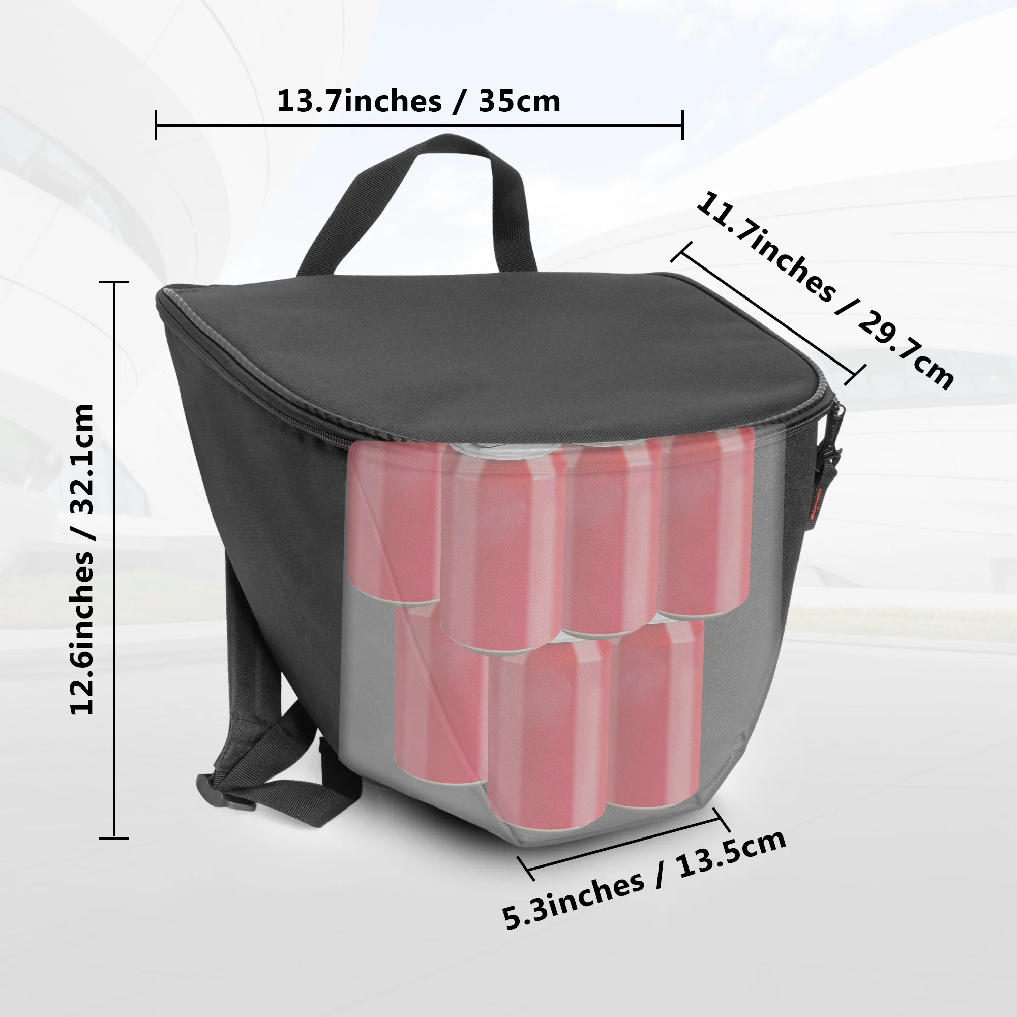 Motorcycle Removable Multifunctional Backpack Waterproof Refrigerator Large Capacity Thickened Cooler Bag for Can Am Spyder F3 - Image 6
