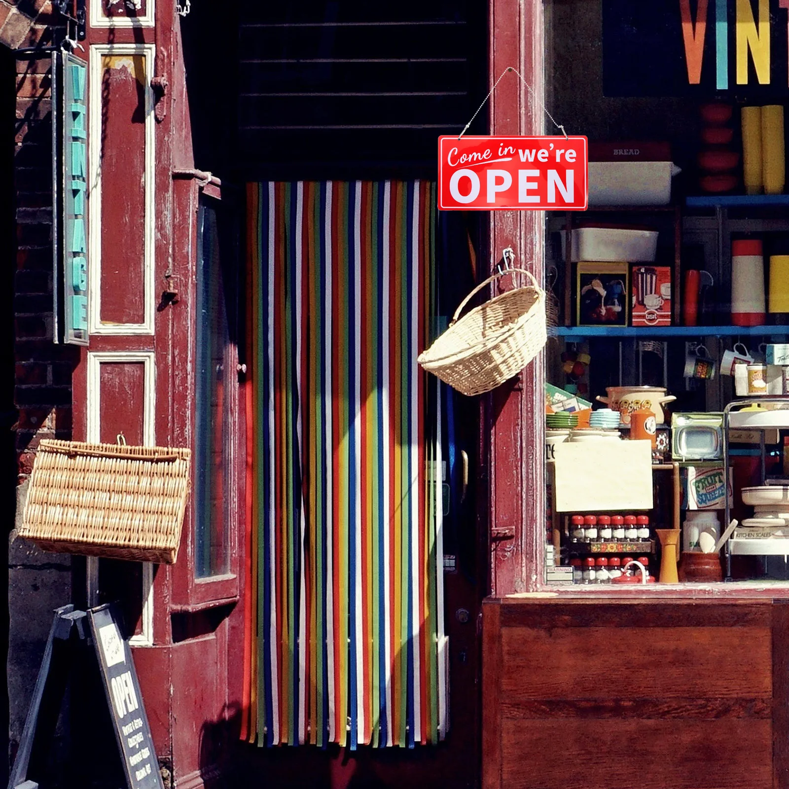 

Business Hours Sign Open Closed Door Listing Outdoor Pvc Front Erasable Thick Design Sun Resistant Fade Resistant Durability