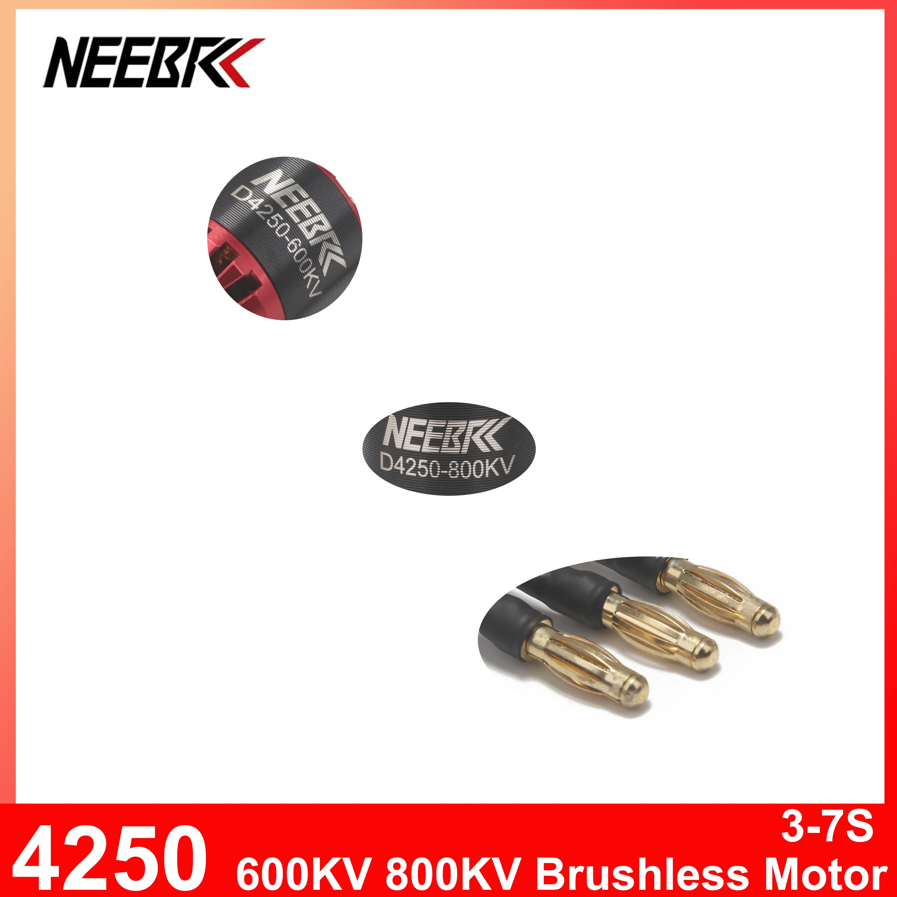 Hobby Rc Quadcopters & Multirotors - Moteur Brushless NEEBRC 4250 600KV 800KV