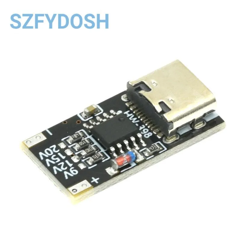 USB-C PD Trigger Board Module PD/QC Decoy Board Fast Charge USB Type-c to 9V 12V 15V 20V High Speed Charger Power Delivery