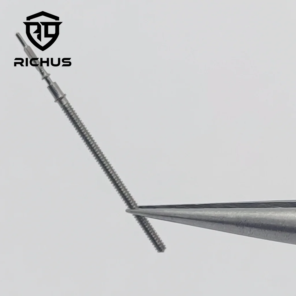 RICHUS VH31 Watch Stem Stainless Steel Fit VH31 VH60 VH61 VH63 VH64 VH65 VH67 VH68 VH83 VH88 VJ24  Watch Parts Crown Stem - view 5