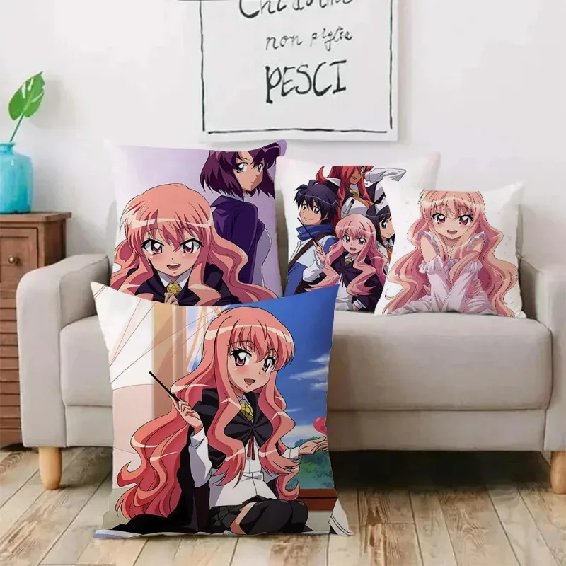 Zero no TsukaimaS Anime Pillow Covers Cartoon Sofa Decorative Home  Printing  Cute Cushion Cover