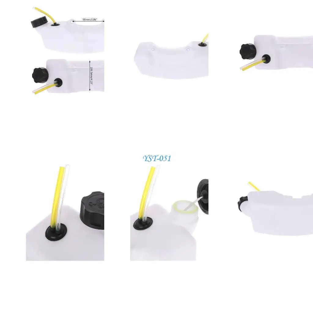 

E15A 43CC 40-5 Brush Cutter Grass Trimmer Gas for Tank Assembly Bevel Cap With N