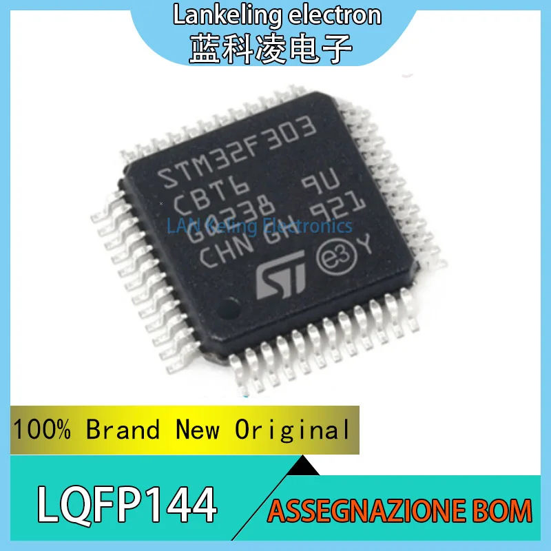 

STM32F303CBT6 STM STM32F STM32F303 STM32F303CB STM32F303CBT 100% Brand New Original MCU LQFP-48 chip IC