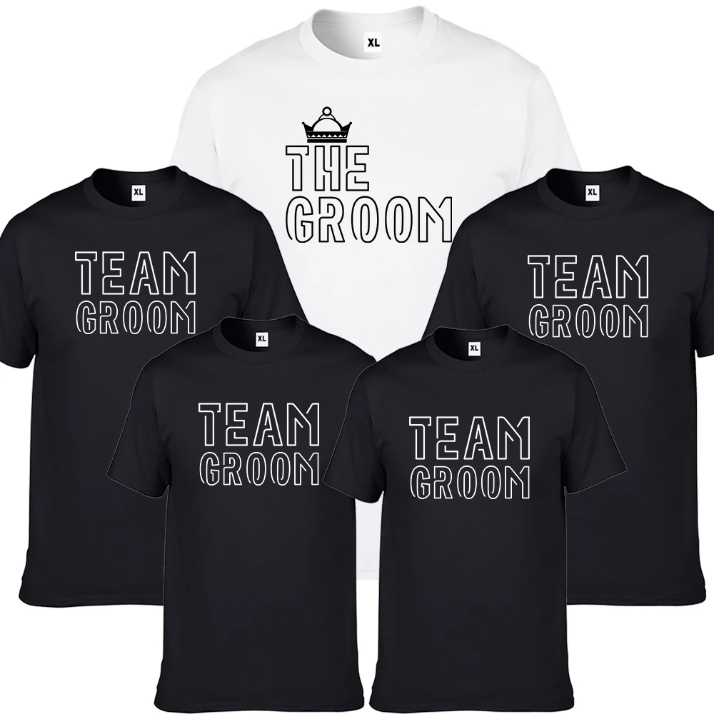 

Wedding Party Groom Squad Tshirt Men Team Groom NK011