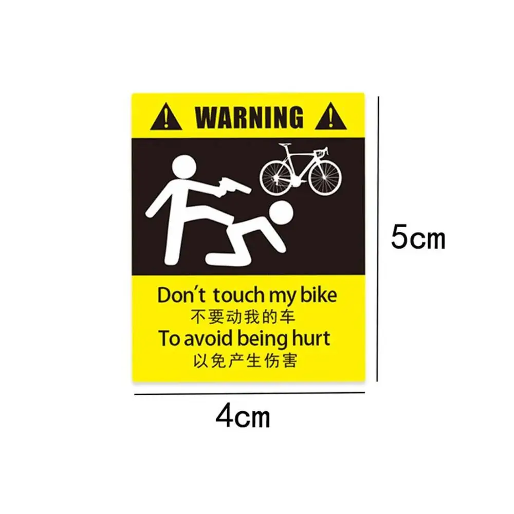 Full Body Cover Road Bike Bike Mountain Bike Frame Sticker Decorative Don\'t Move My Bike Sticker Bike Sticker Car Accessories