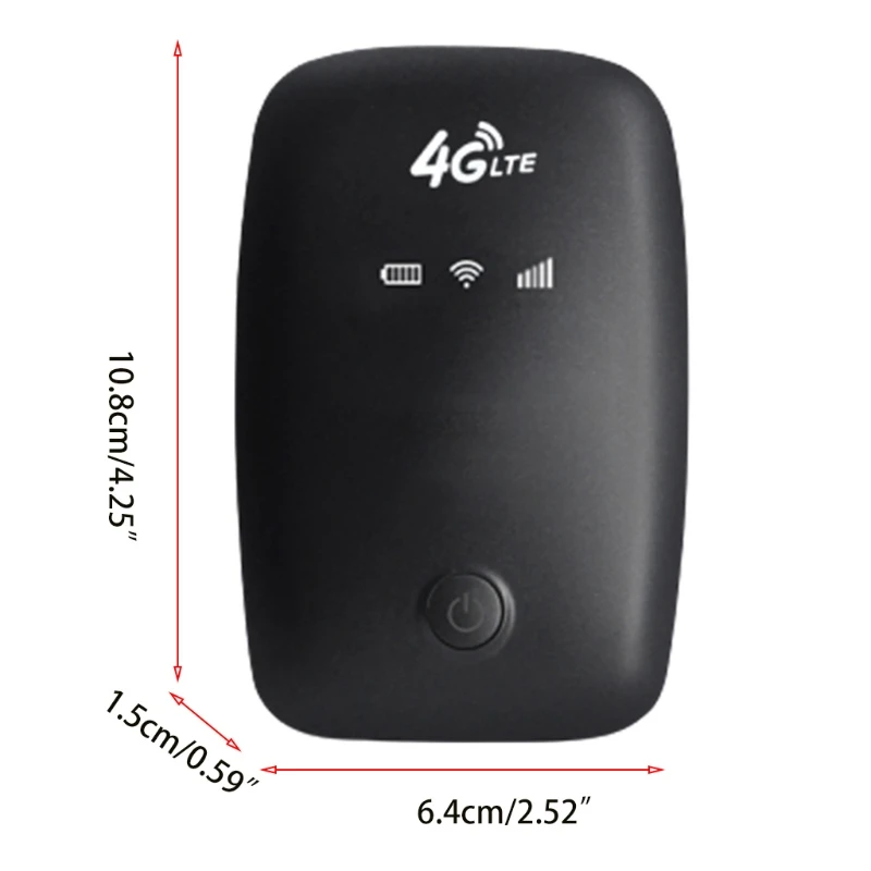 Imagem -05 - Lte Wifi Móvel Hotspot Roteador de Viagem Parceiro Roteadores Sim sem Fio 150mbps com Slot para Cartão Sim Compartilhamento Wi-fi Universal 4g