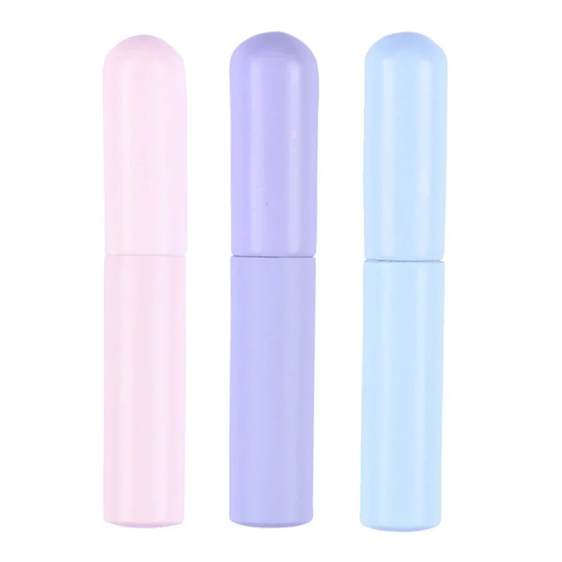 CNKESS Wiederverwendbare Lippenpinsel, multifunktional, runder Kopf, Silikon, Lippenstiftpinsel, Applikator, elastischer Lipgloss, Make-up-Pinsel für Damen