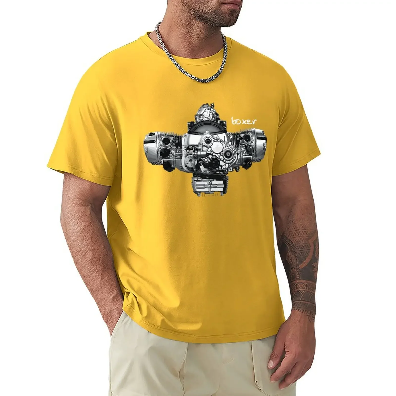 Boxer Engine R1200gs 1200 Gs R Adventure R1200rt Rt R R1200r Summer Tops For Man Cotton Fashion Family T Shirts Tee