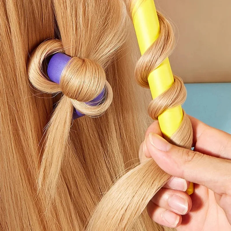 42 قطعة/المجموعة/المجموعة قضبان الشباك المرنة الشعر تويست قضبان مرنة بكرات الشعر مجموعة تويست رغوة بكرات الشعر لتقوم بها بنفسك لا قضبان الشعر الحرارة بكرات