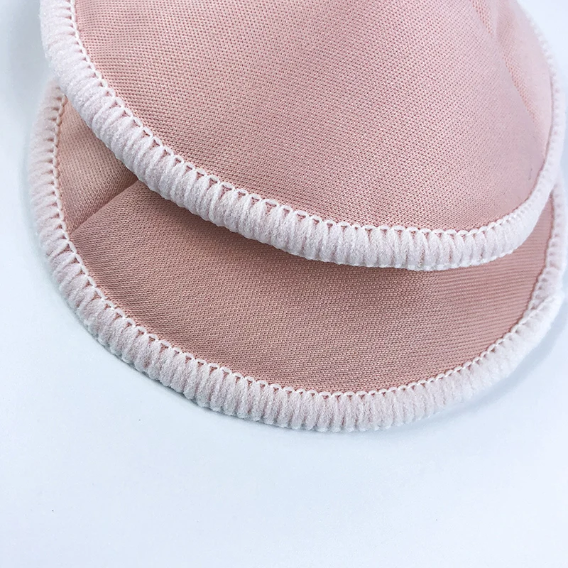 3 Layers Organic Reusable Breast Pads Nursing Waterproof Organic Plain Washable Pad Baby Breastfeeding Accessory