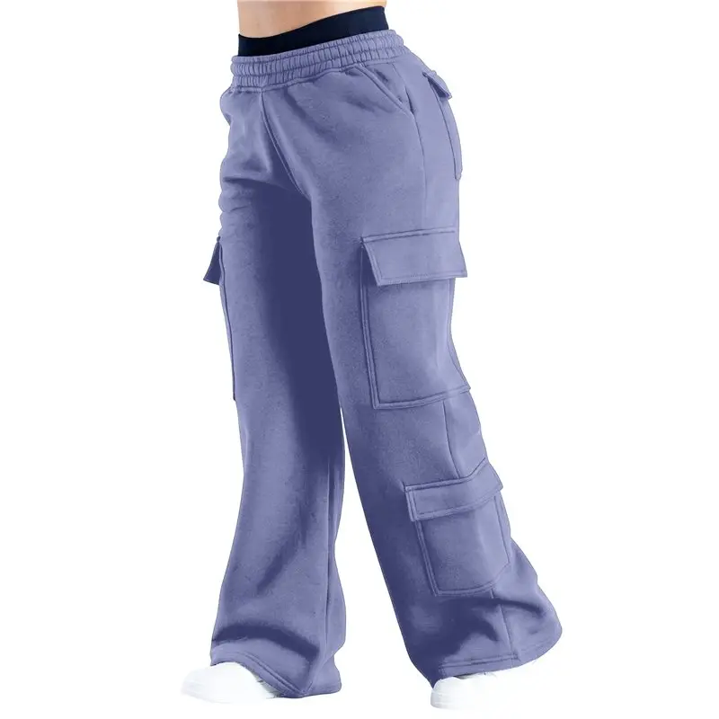 

【RECOMMEND】Womens Sweatpants Wide Leg Cargo Baggy Pants Joggers Fall Clothes Work Travel Outfits