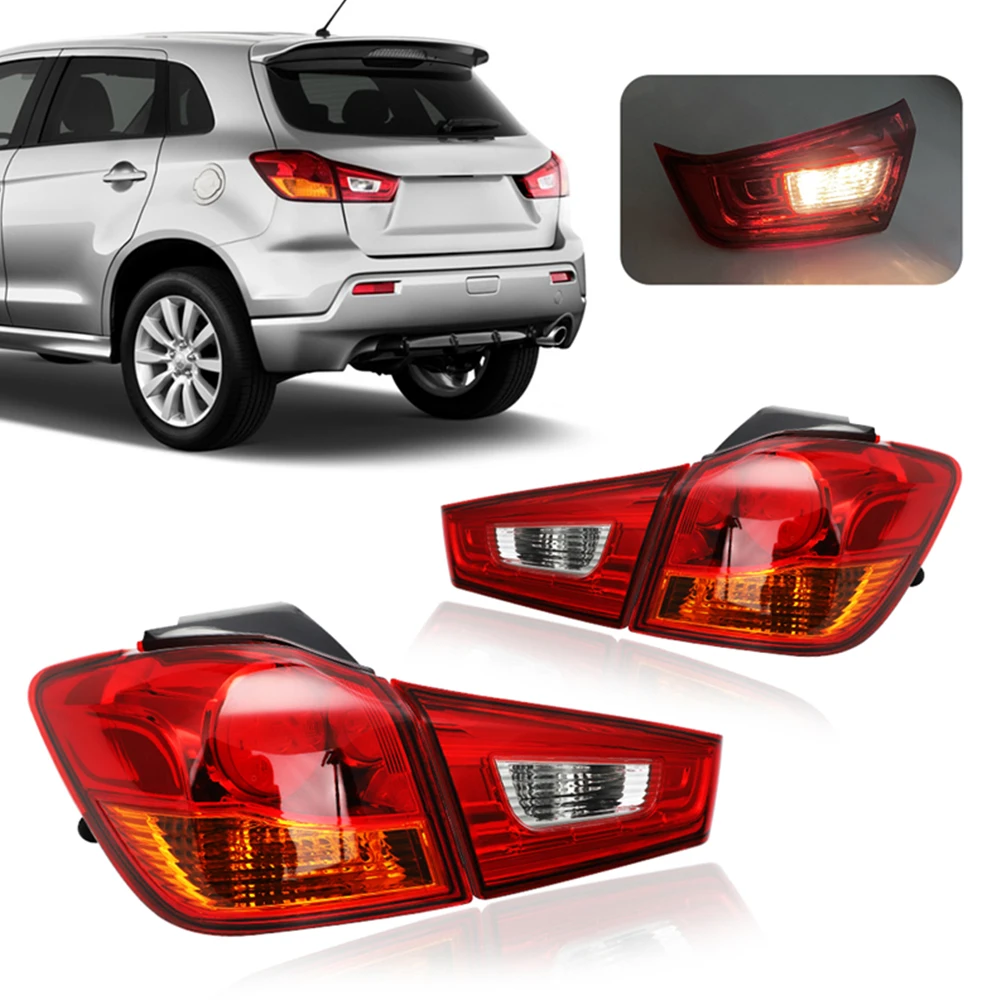 Rear Tail Light For Mitsubishi Outlander Sport ASX RVR 2011 - 2019 Stop Brake Lamp Turn Signal Fog Light Car Taillight Assembly