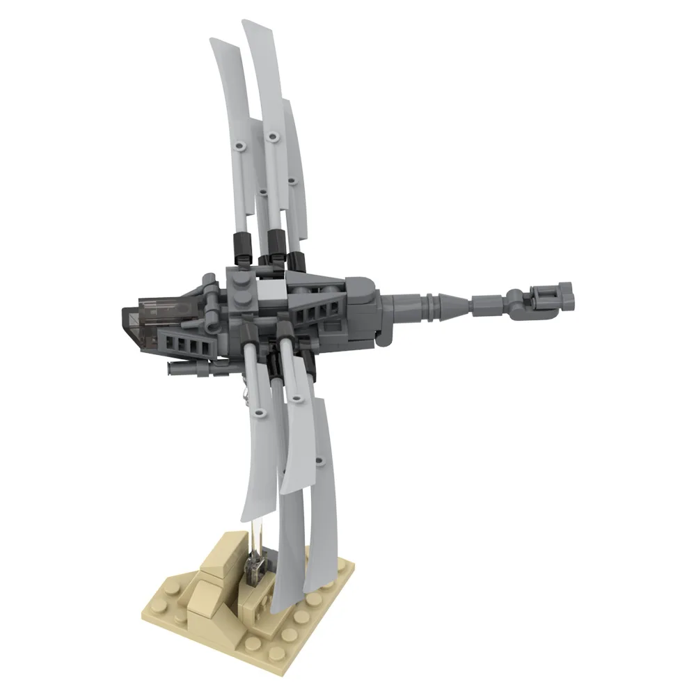 MOC ‌ Desert Wing Ship 75 pièces blocs de construction modèle avion de science-fiction jouet cadeau pour les collectionneurs adultes ‌ ‌ Validation ‌ :