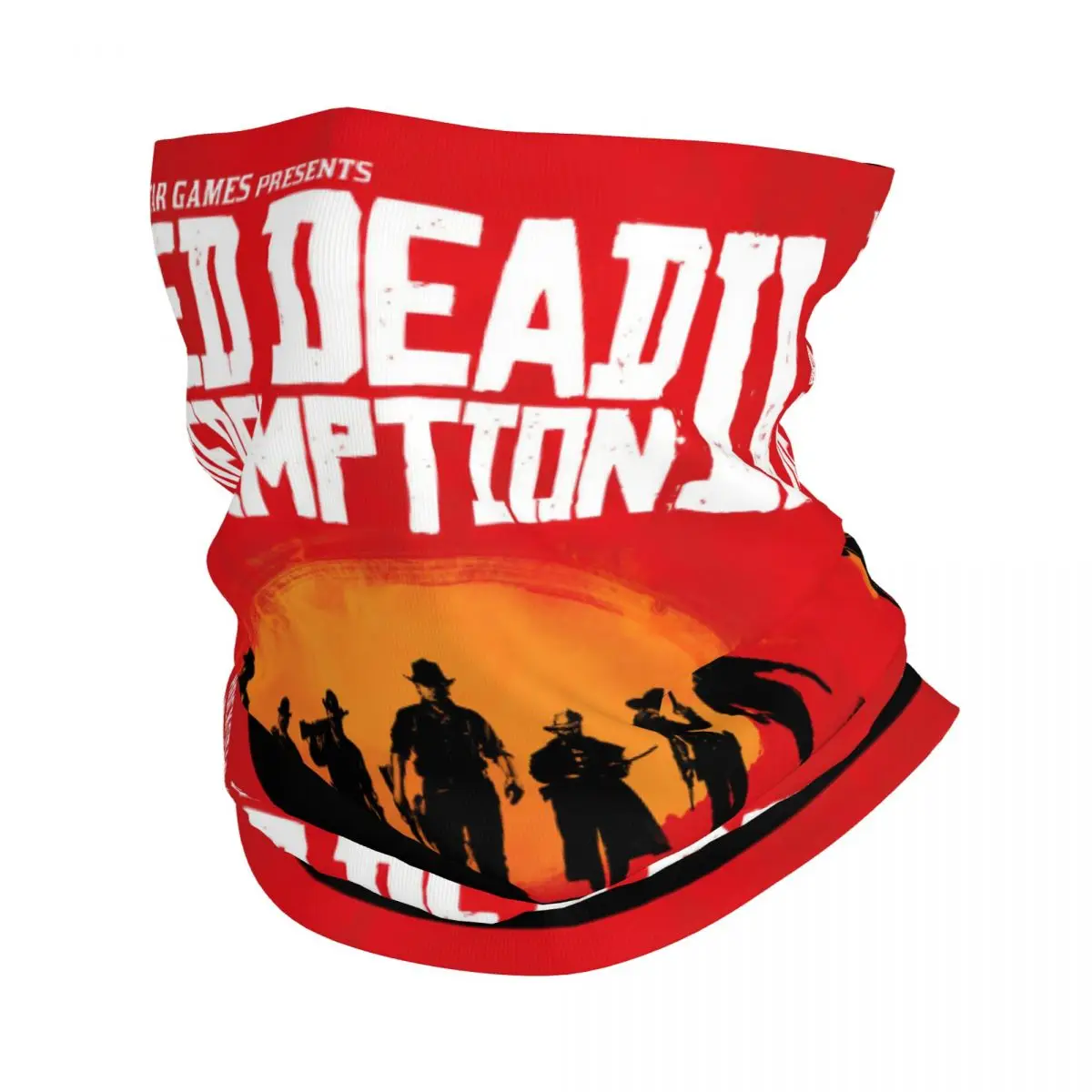 Red Dead Redemption 2 RDR2 Bandana Neck Cover US West cowboy Mask Scarf Multi-use Balaclava Fishing Men Women Adult Windproof