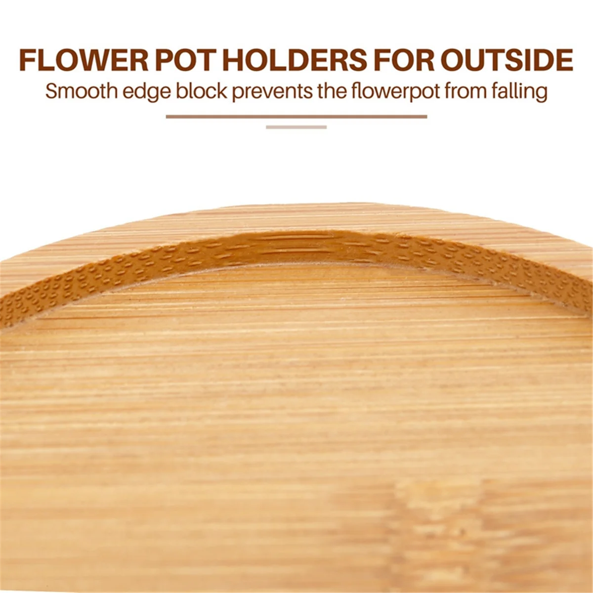 Holz pflanzenst änder Blumentopf Basis halter Hocker hoher Hocker Balkon saftiges rundes Blumen regal für Indoor Outdoor