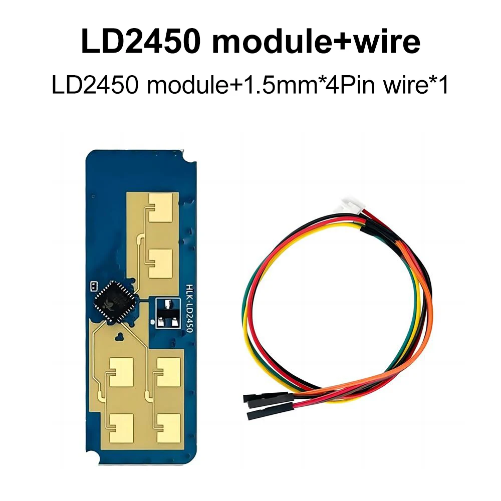 Imagem -02 - Movimento Alvo Rastreamento Radar Módulo Sensor Corpo Humano Sensor de Rastreamento Móvel Smart Home Hlk-ld2450 Dc5v 24g