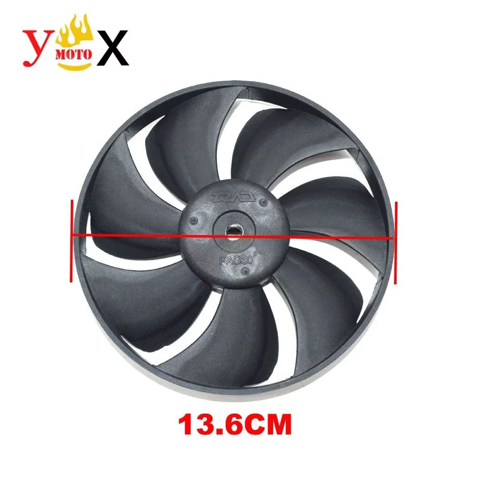 YZF-R1 YZF-R6 Motorcycle 136MM Engine Radiator Thermal Cooling Fan Coolant Cooler Fan blades For YAMAHA  YZF R1 All R6 2008-2014