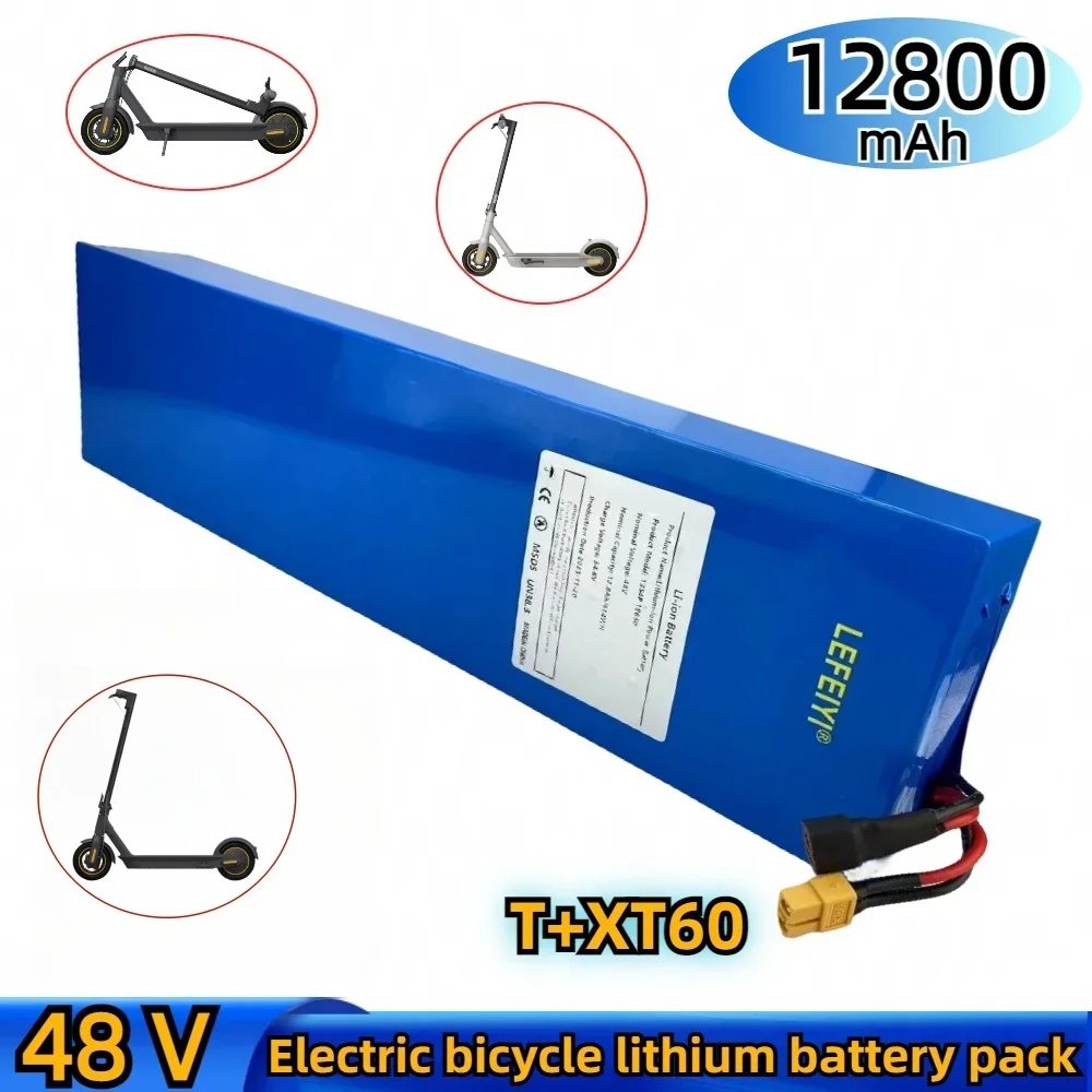 

48V 12.8Ah 18650 Lithium Battery 13S4P 800W For transportation equipment Built-in BMS