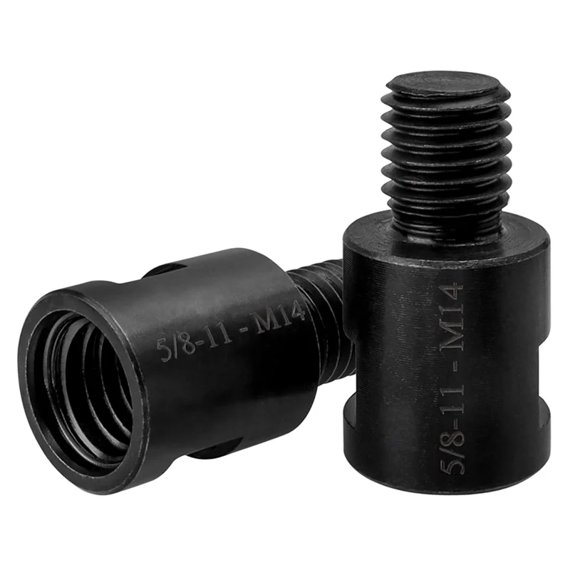 ABJO-2Pcs 5/8 Polegada-11 para m14 adaptador ângulo moedor rosca conversor adaptador conector de eixo para brocas de núcleo de diamante